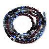 Natural & Synthetic Mixed Gemstone Beads Strands G-D080-A01-03-05-2