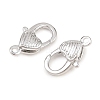Brass Lobster Claw Clasps KK-H287-08E-P-2