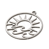 Non-Tarnish 201 Stainless Steel Pendants STAS-B049-07P-2