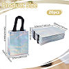 20Pcs Iridescent Rainbow Cloth Gift Tote Bags ABAG-GO0001-15-2