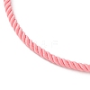 2MM Round Nylon Milan Cord Necklace Makings MAK-F038-C-G-4