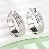 304 Stainless Steel Hoop Earrings for Women SA-CBA4160-24P-1