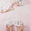 4Pcs 2 Styles Polyester Embroidery Iron on Clothing Patches PATC-GF0001-51A-3