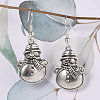 Fashion Earrings for Christmas EJEW-JE00365-14-3
