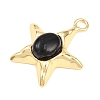 Synthetic Blue Goldstone Pendants GG-G001-01G-11-2