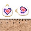 Printed Brass Pendants KK-CBAF9BC-08G-4