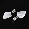 Natural Quartz Crystal Pendants G-N349-18P-08-2
