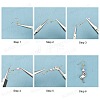 SUNNYCLUE DIY Dangle Earring Making Kits DIY-SC0016-64-4