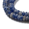 Natural Blue Spot Jasper Beads Strands G-K343-C18-01-4