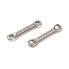 304 Stainless Steel Connector Charms STAS-Q323-06A-P-2
