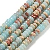 Synthetic Shoushan Stone Beads Strands G-K343-C14-01-1