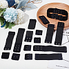 4Pcs Latex & Polyester Elastic Headbands MRMJ-WH0002-23-7
