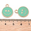 Alloy Enamel Pendants PALLOY-S192-04G-4