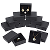 Kraft Paper Cardboard Jewelry Boxes LS-CBOX-BC0001-15A-1