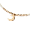 Star & Moon Pendant Necklaces Set for Teen Girl Women NJEW-JN03738-02-7