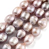 Natural Cultured Freshwater Pearl Beads Strands PEAR-P062-12D-1