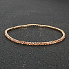 Alloy Rhinestone Cup Chain Bracelets for Women WG1E62A-07-1