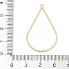 Brass Pendants KK-Z099-06C-G-3