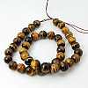 Natural Tiger Eye Beads Strands G-G099-2mm-4-2