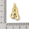 Alloy Enamel Pendants ENAM-S023-01G-A-4