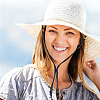 2Pcs 2 Colors Polyester Lace Hat Flexible Removable Chin Cord FIND-CP0003-60-5