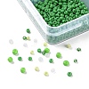 DIY 15 Grids ABS Plastic & Glass Seed Beads Jewelry Making Finding Beads Kits DIY-G119-02E-2