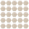 36Pcs Wood Beads WOOD-SP0001-51A-7