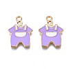 Alloy Enamel Pendants ENAM-N054-76B-2