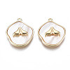 Brass Pendants KK-Q767-003-NF-2