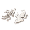 Alloy Rhinestone Pendants RB-CBAA987-03P-2