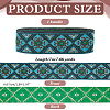 7M Polyester Jacquard Rhombus Ribbon OCOR-WH0100-06A-2