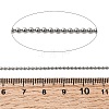 Tarnish Resistant 201 Stainless Steel Ball Chainswith Spool CHS-R008-26-100m-3