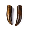 Natural Tiger Eye Pendants G-Q602-10B-1