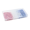 900Pcs 3 Colors Transparent Acrylic Beads MACR-FS0002-23-6