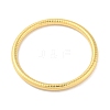 304 Stainless Steel Grooved Ring Bangles for Women Men BJEW-Z064-03G-2