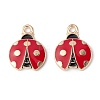 Alloy Enamel Pendants ENAM-F145-03G-3