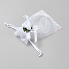 3D Flower Organza Drawstring Bags OP-WH2002-01B-01-3