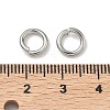 Tarnish Resistant 304 Stainless Steel Open Jump Rings X-STAS-R065-42-5