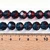 Baking Paint Transparent Glass Beads X1-DGLA-A035-T10mm-A10-5