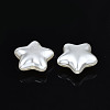 ABS Plastic Imitation Pearl Beads X-OACR-N008-157-3