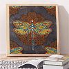 Square with Dragonfly Pattern DIY Diamond Painting Kit PW-WG4FDC8-01-3