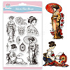 Custom PVC Plastic Clear Stamps DIY-WH0448-0846-1