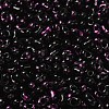 Spray Painted Glass Seed Beads SEED-F005-08A-01-3