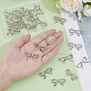 25Pcs Alloy Lapel Pins for Backpack Clothes JEWB-NB0001-28A-3
