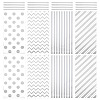 4 Styles OPP Cellophane Candy Storage Bags Sets ABAG-TAC0013-20A-03-3