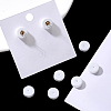 Polystyrene Foam Earring Pads KY-T017-01-A01-5