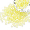 6/0 Imitation Jade Glass Seed Beads X1-SEED-N004-006-08-1