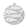 Anti-Tarnish 304 Stainless Steel Pendants STAS-K293-04P-1