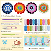 DIY Coaster Knitting Kits DIY-SC0029-67-2