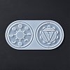 Meditation Yoga Pendants Cup Mat Silicone Molds DIY-B056-02C-4